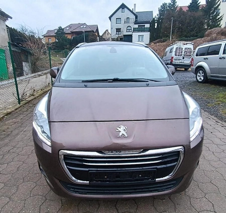 Peugeot 5008 cena 31700 przebieg: 123770, rok produkcji 2013 z Złotoryja małe 436